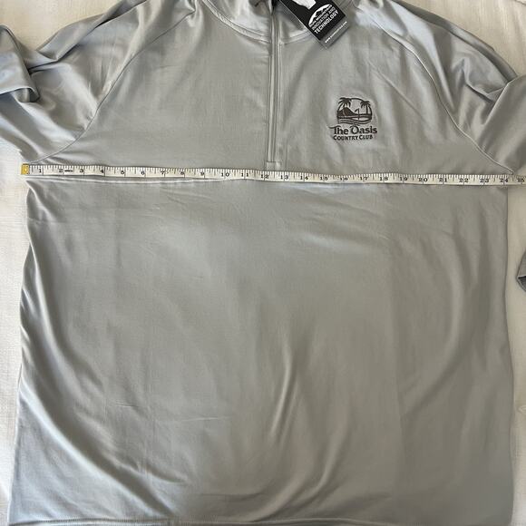 Sun Mountain Men’s 1/4 Long Sleeve Sweater “oasis Country Club” Size L NWT‎ - Picture 9 of 10